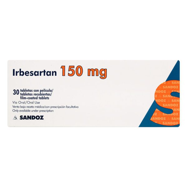 Irbesartán 150 Mg 30 Tabletas Sz(M)18540