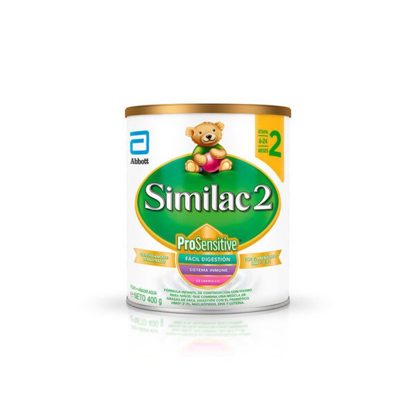 LECHE SIMILAC 2 PROSENSITIVE 400 GR