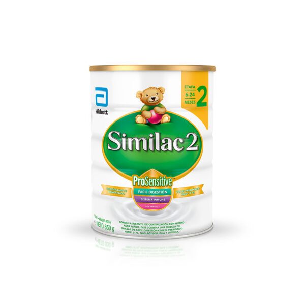 LECHE SIMILAC 2 PROSENSITIVE 850 G