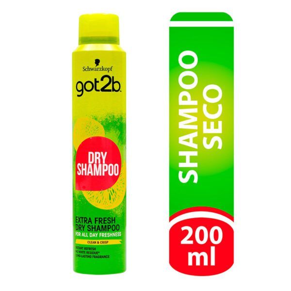 Shampoo Got2B Seco Extra Frescura 200 Ml