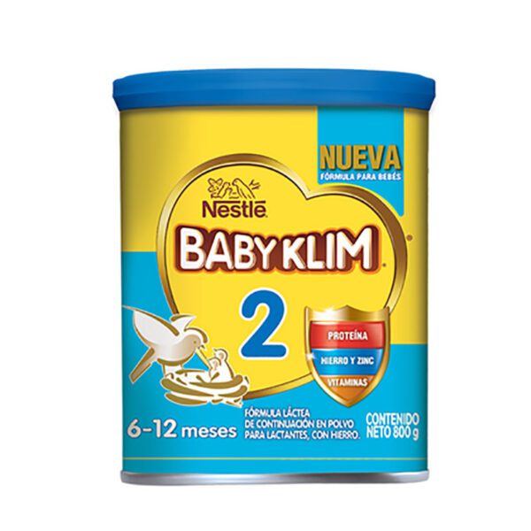 LECHE BABY KLIM 2 6-12 MESES 800 GR