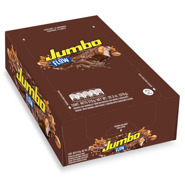 CHOCOLATINA JUMBO FLOW 576 GMS 12 UNI