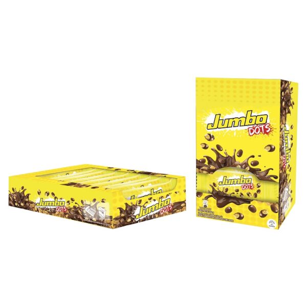 CHOCOLATINA JUMBO DOTS 12 UNI 360 GR