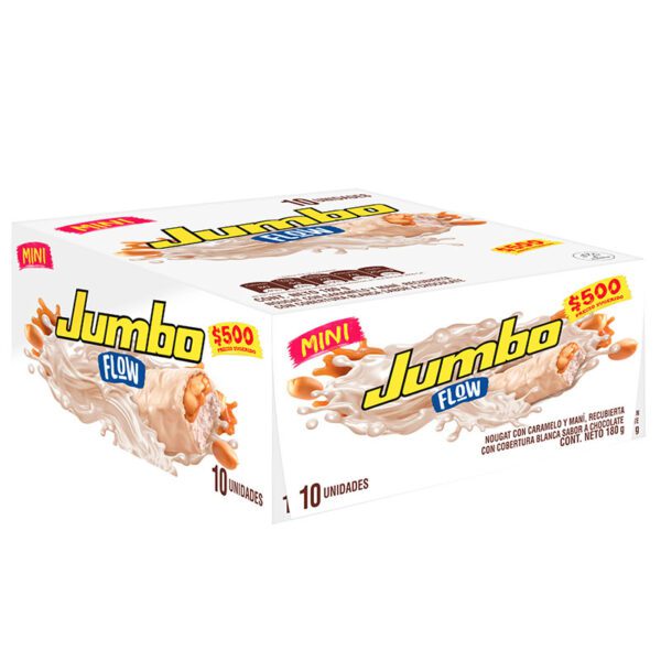 CHOCOLATINA JUMBO FLOW BLANCA 18 GR 10 U