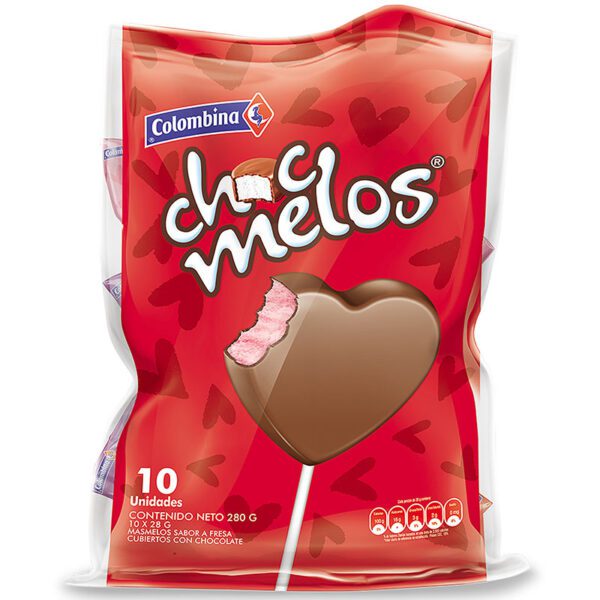 CHOCMELOS 280 GR 10 UNI