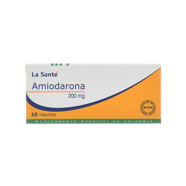 AMIODARONA 200 MG 10 TAB LS